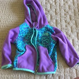 EUC baby girl north face